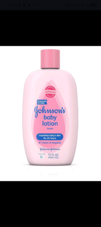 Johnson baby lotion