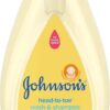 JOHNSON's Head to Toe Wash& Shampoo 500ml