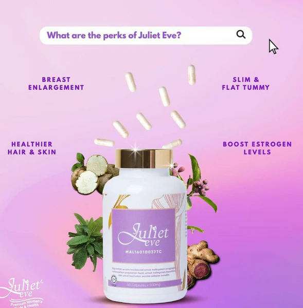 Complément Alimentaire Satin Skinz Juliet Eve - 60 Capsules, Pueraria Mirifica, Bien-être Hormonal Féminin - Neuf