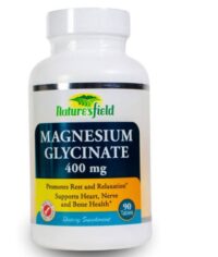 Nature's field magnesium glycinate 400mg