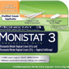 MONISTAT 3 COMBINATION PACK PREFILLED CREAM  15g
