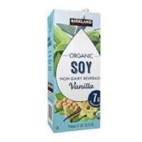 KIRKLAND ORGANIC SOY MILK VANILLA 946ml