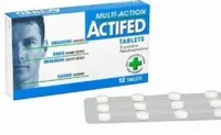 ACTIFED MULTI-ACTION  TABLETS.