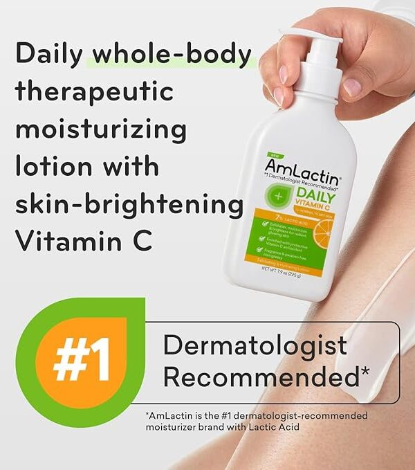 AMLACTIN DAILY VITAMIN C 7% LACTIC ACID LOTION  225g