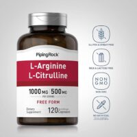 PP L-ARGININE HCL   1000mg     120capsules.
