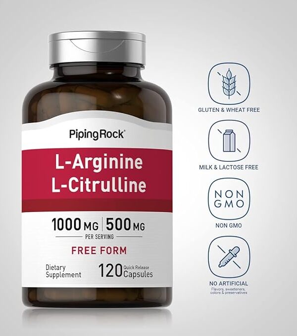 PP L-ARGININE HCL   1000mg     120capsules.