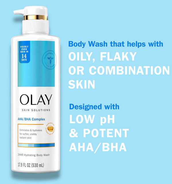 OLAY HYDRATING BODY WASH  530ml