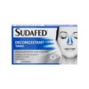 SUDAFED DECONGESTANT TABLETS.