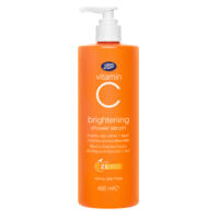 BOOTS VITAMIN C BRIGHTENING SHOWER SERUM  495ml