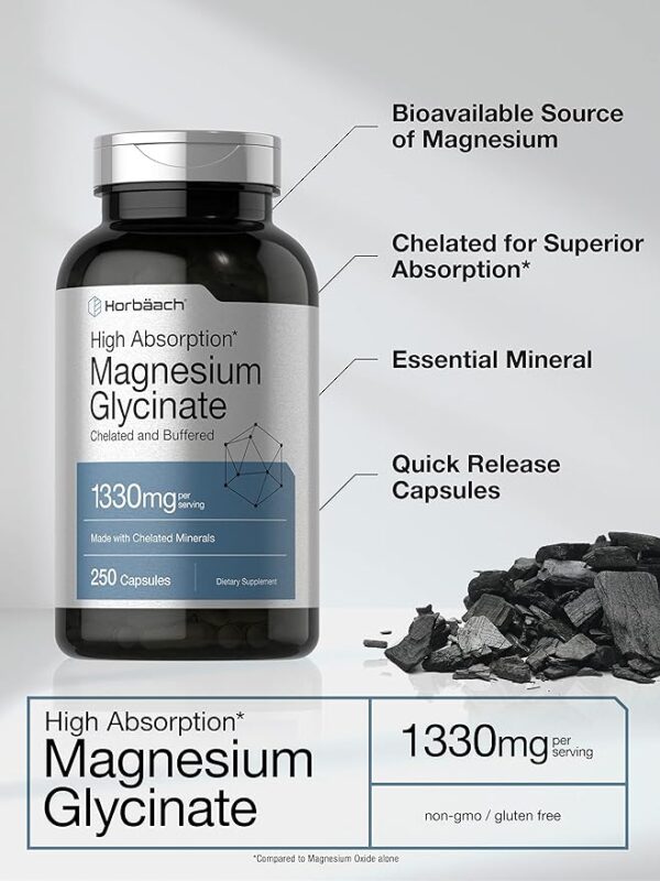 HB MAGNESIUM GLYCINATE  1330mg   250capsule.