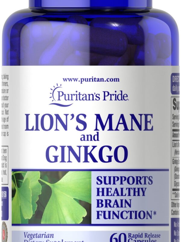 PP LION'S MANE & GINKGO   60capsules