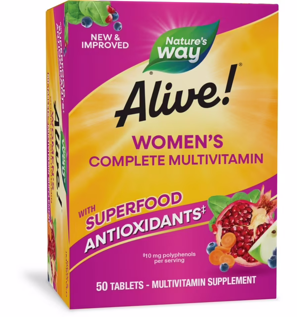 NW ALIVE WOMEN COMPLETE MULTIVITAMIN 50capsules.