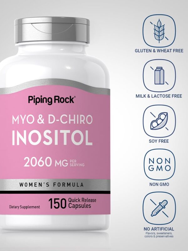 PR MYO & D- CHIRO INOSITOL 2060mg 150capsules.