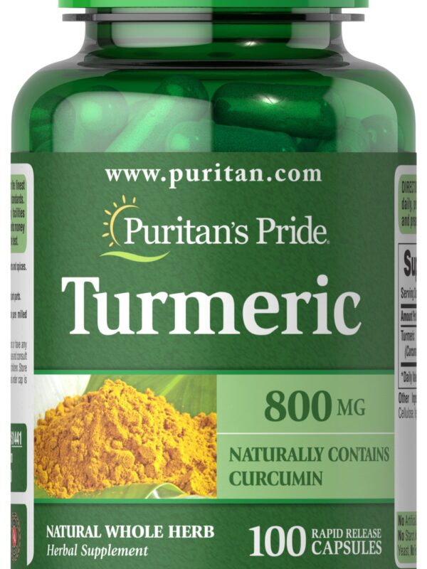 PP TUMERIC  800mg    100capsules