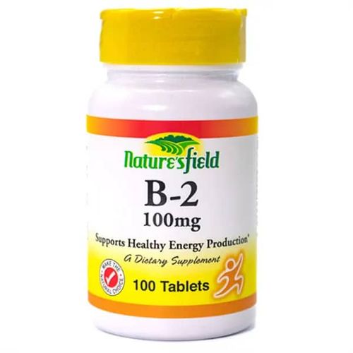 nf b2 Nature's Field Vitamin B2 (Riboflavin) by 100