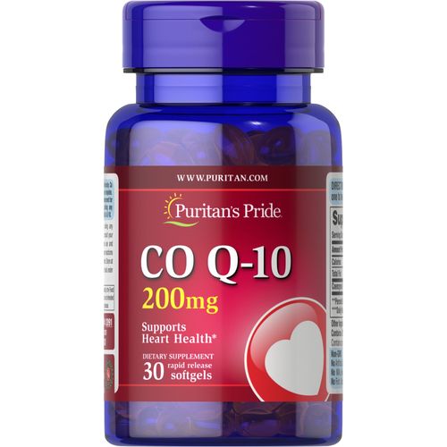 Puritan's Pride Co Q10 200mg For Health Health X 30 Capsule