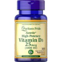 pp vit d3 1000iu by 100 Puritans Pride Vitamin D3 1000IU  X100 Softgels