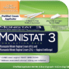 MONISTAT MONISTAT 3 COMBINATION PACK3 PREFILLED APPLICATION 15G
