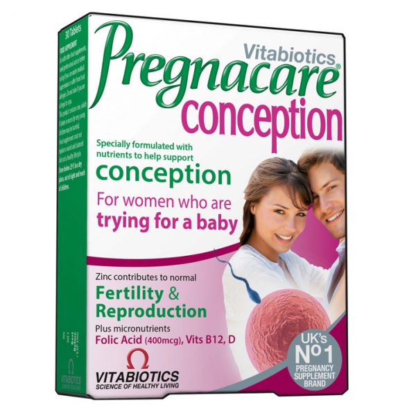 Pregnacare_Conception-600x600 PREGNACARE CONCEPTION FERTILITY AND REPRODUCTION 30 TABLETS