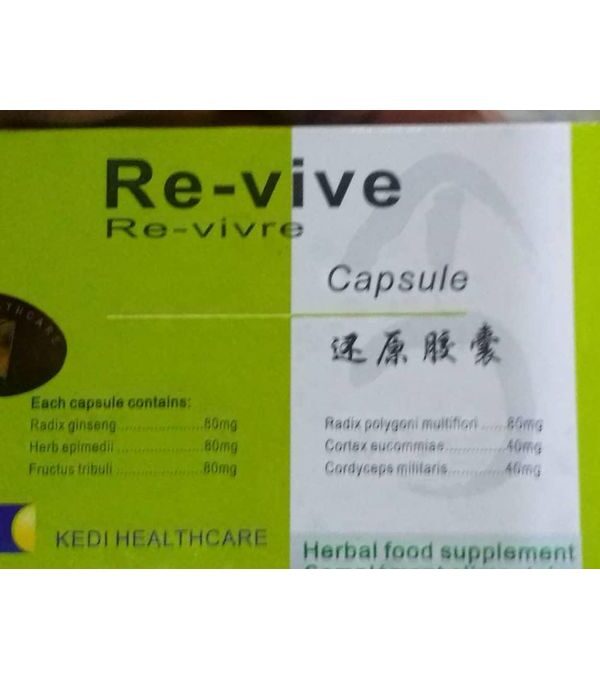 REVIVE RE-VIVE 400MG X 10 CAPSULES