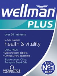 WELL MAN PLUSS WEIIMAN PLUS HEALTHY AND VITALITY