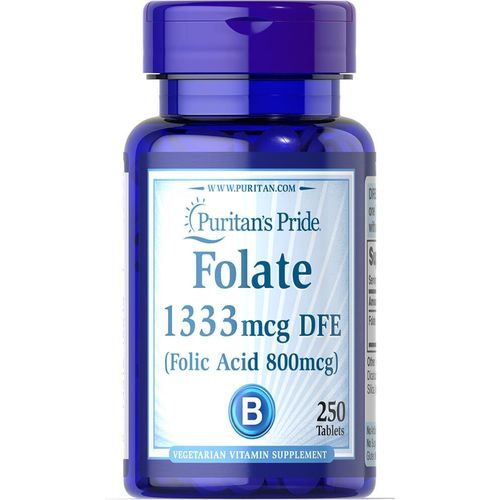 p folate puritan's pride folate 133mcg 250 tablets