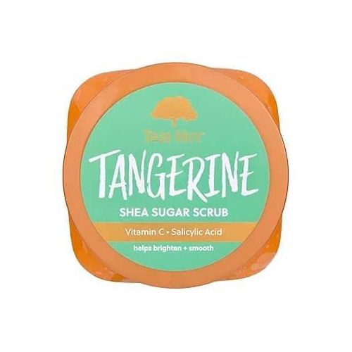 Tree hunt tangerine shea sugar scrub with vitamin c and salicylic acid