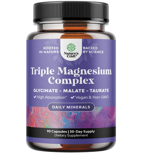 natures craft triple magnesuim complex 90 capsules
