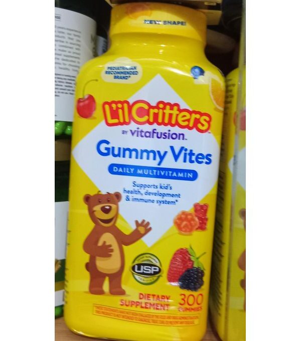critters Lil critters by vitafusion gummy vites
