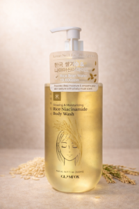 IMG_3457(1) Glamfox glowing and moisturizing niacinamide body wash 500ml