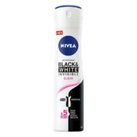 INVISI NIVEA BLACK AND WHITE INVISIBLE CLEAR ANTI-PERSPIRANT