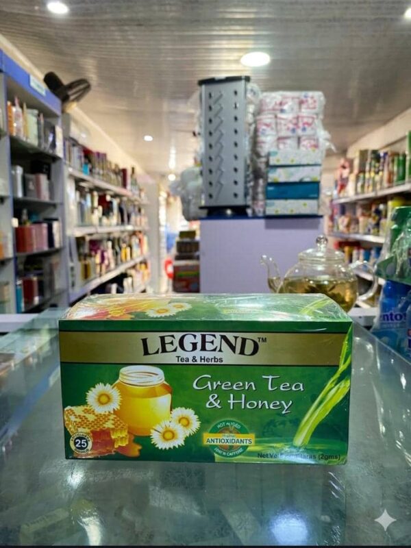 LEGEND TEA AND HERBS GREEN TEA AND HONEY
