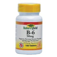 b6 Natures field B6 100 50mg 100 tablets
