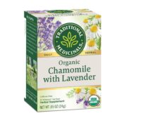 lavend TRADITIONAL MEDICINALS ORGANIC CHAMOMILE AND LAVENDER TEA