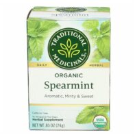 spear TRADITIONAL MEDICINALS ORGANIC SPEARMINT TEA