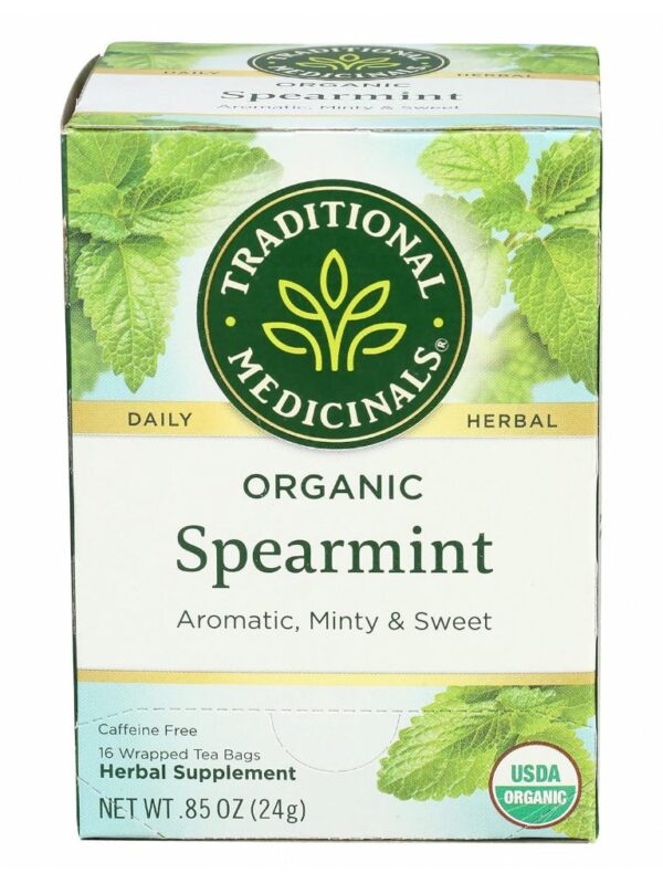 TRADITIONAL MEDICINALS ORGANIC SPEARMINT TEA