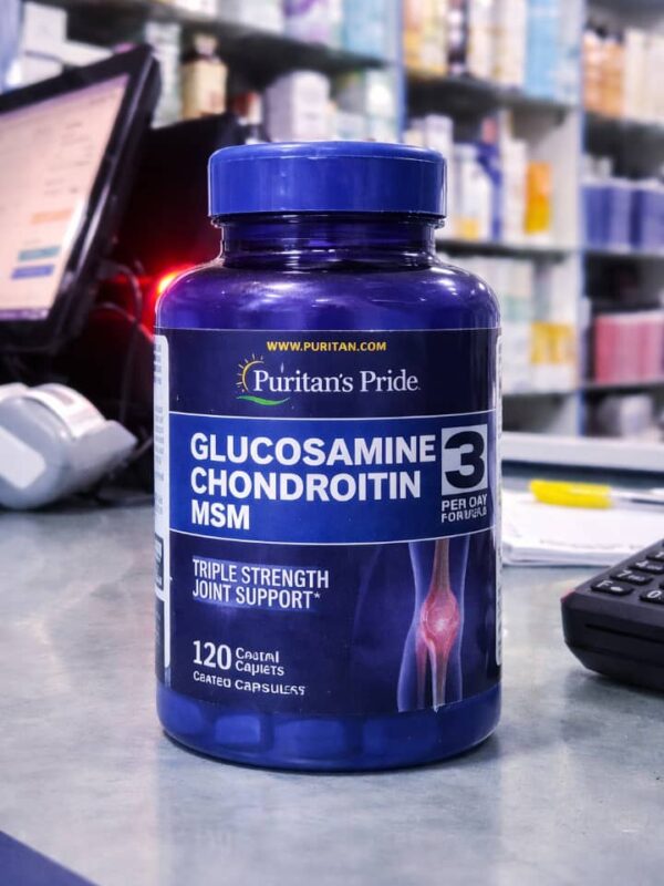 WhatsApp Image 2026-04-03 at 16.46.42 PURITANS PRIDE GLUCOSAMINE CHONDROITIN MSM 120 COATED CAPLETS